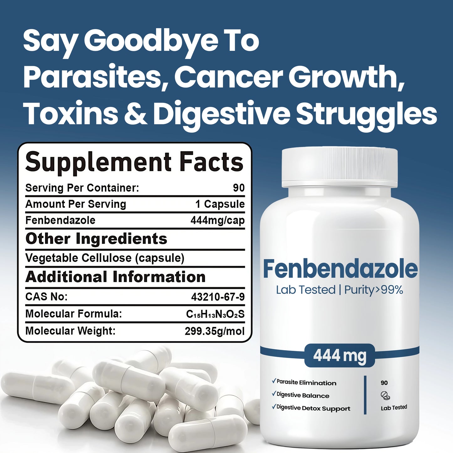 Fenbendazole 444MG